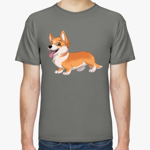 Футболка corgi love