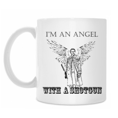 Кружка Castiel - I'm an Angel with a Shotgun