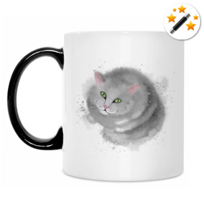 Kruzhka Hameleon Seryj Kot Koshka Kupit Na Printdirect Ru 8028398 296