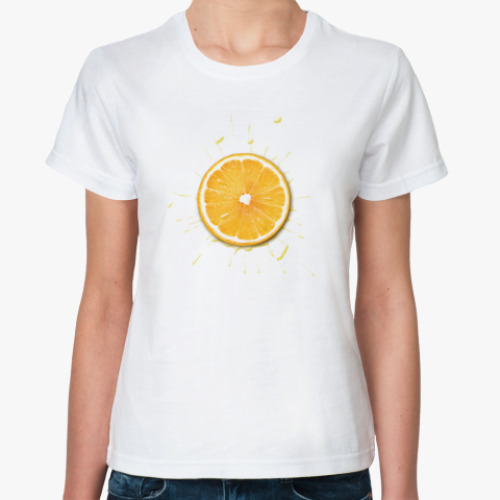 Классическая футболка Апельсин