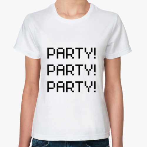 Классическая футболка Party!