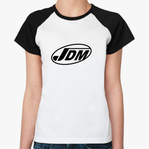 Женская футболка реглан JDM