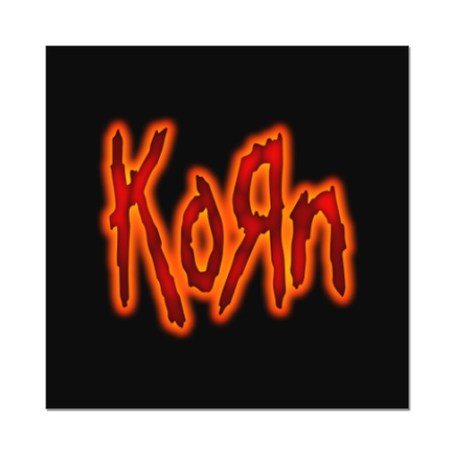 Наклейка (стикер) Korn
