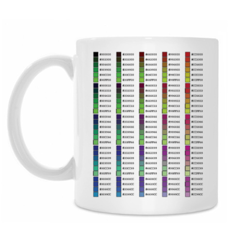 Кружка RGB Colour Codes