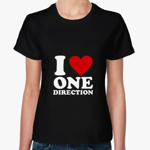 Женская футболка One direction