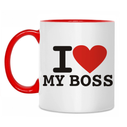 Кружка I Love my Boss