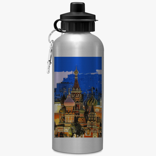 Бутылка с карабином (500 мл) Москва