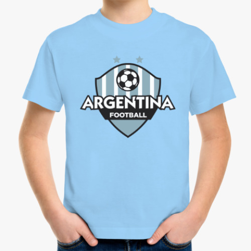 Детская футболка Футбол Аргентины