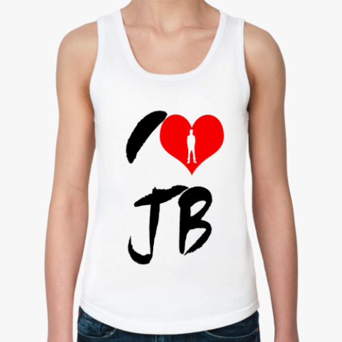 Женская майка love bieber