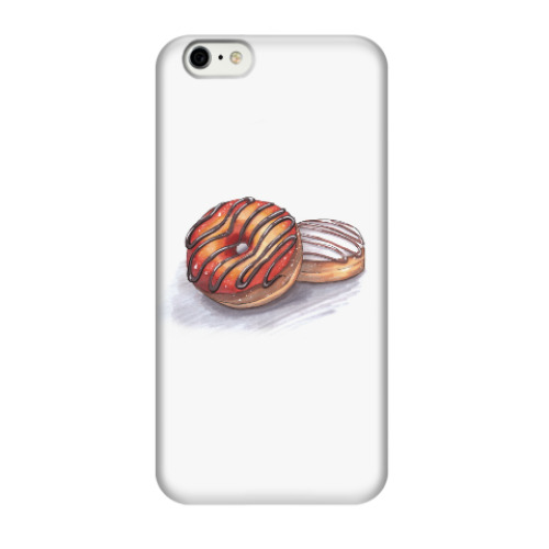Чехол для iPhone 6/6s Пончики