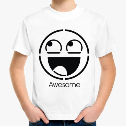 Детская футболка Awesome