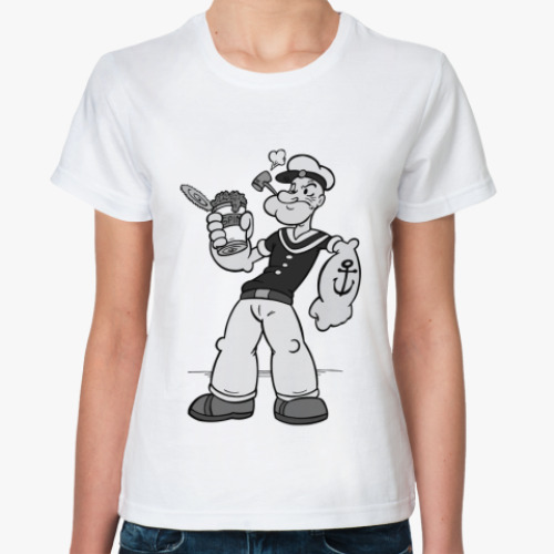 Классическая футболка Popeye the Sailor