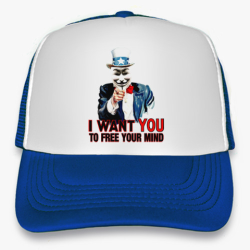 Кепка-тракер Anonymous Uncle Sam