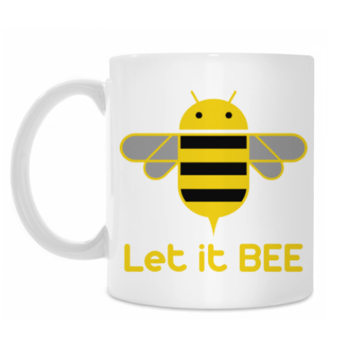 Кружка Android - Let It Bee