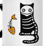Скелет кошки