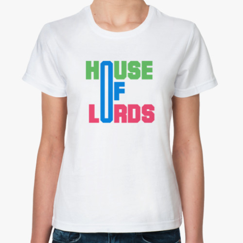 Классическая футболка House Of Lords