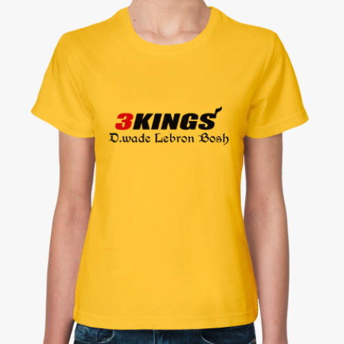 Женская футболка Три короля
