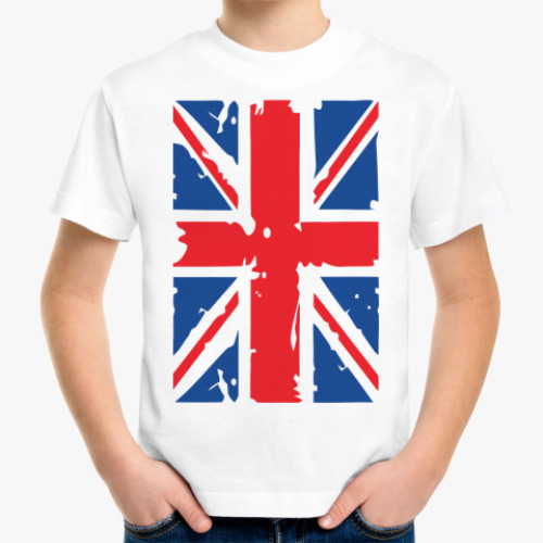 Детская футболка Флаг Англии