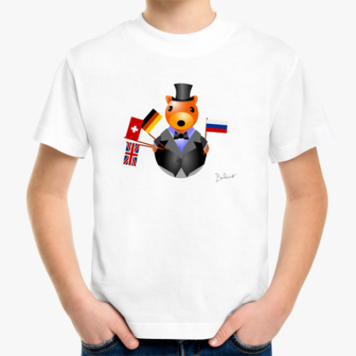 Детская футболка ФОТЯ белка