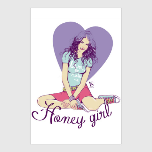 Постер Honey girl