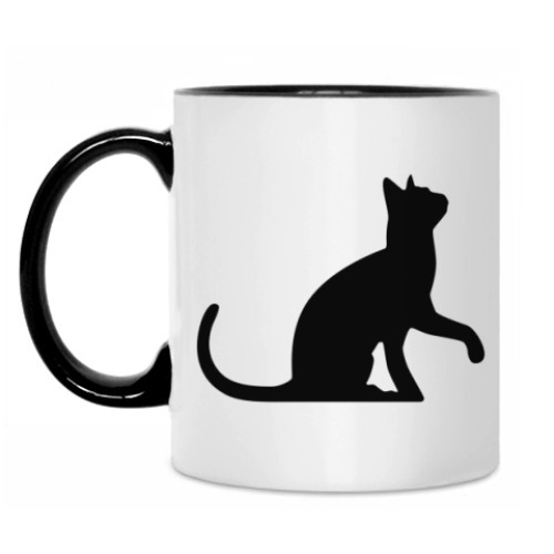 Кружка Черная кошка