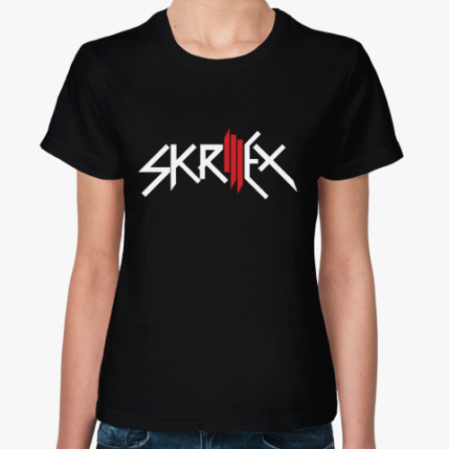 Женская футболка Skrillex