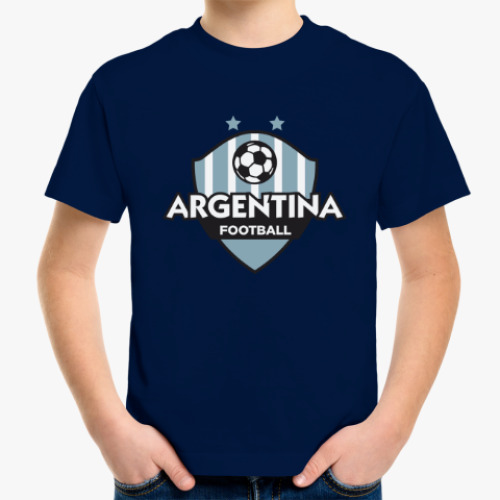 Детская футболка Футбол Аргентины