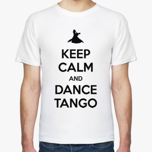 Футболка Keep Calm And Dance Tango