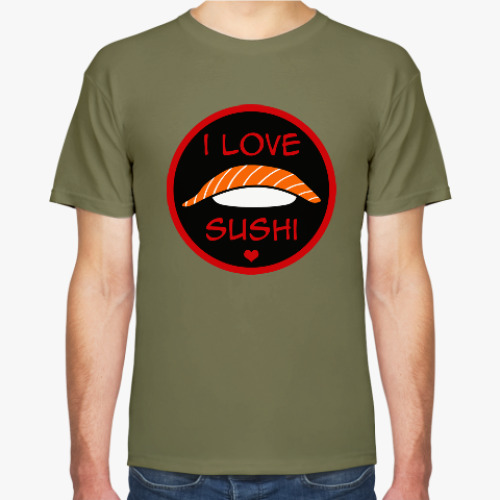 Футболка Я люблю суши