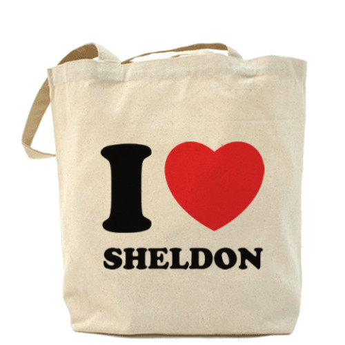 Сумка шоппер I Love Sheldon