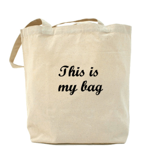 Сумка шоппер  'This is my bag'