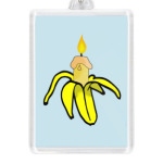 Банановая свеча