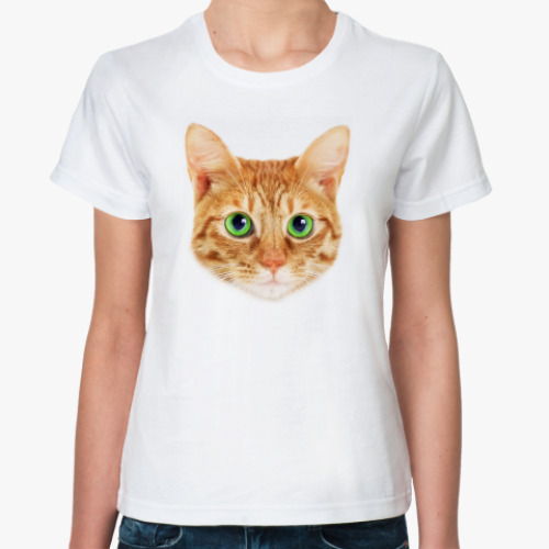 Классическая футболка Red Cat