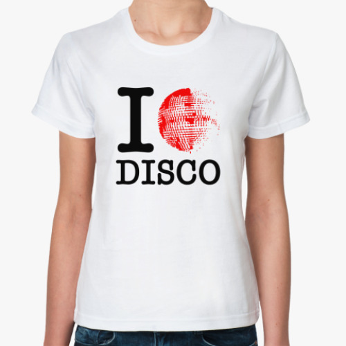 Классическая футболка Disco