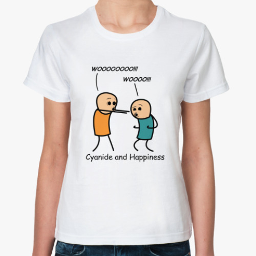 Классическая футболка Cyanide & Happiness