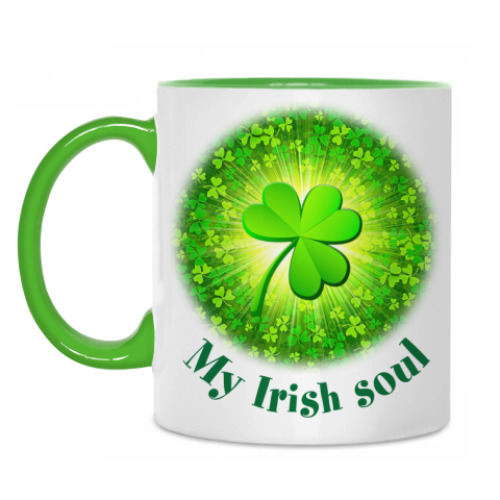 Кружка 'My Irish soul'