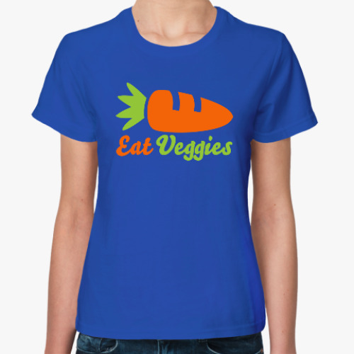 Женская футболка Eat Veggies