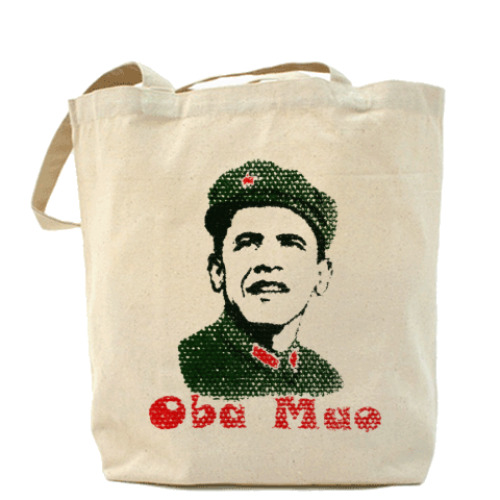 Сумка шоппер Холщовая сумка ObaMao