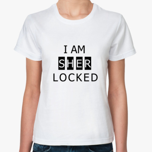 Классическая футболка Sherlocked