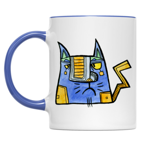 Кружка Кот Молния