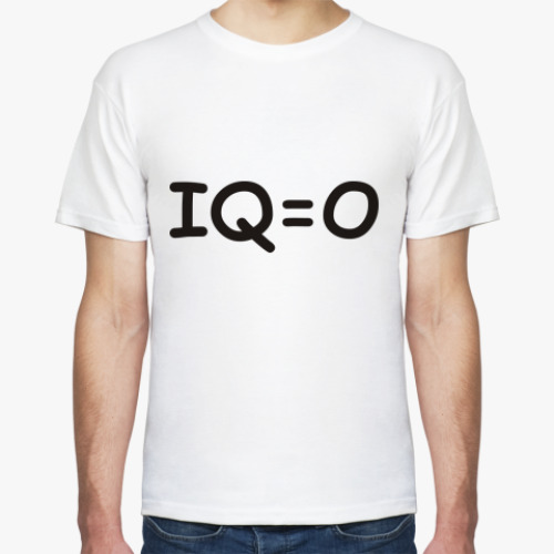 Футболка IQ = 0