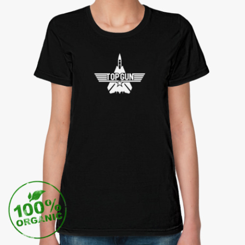 Женская футболка из органик-хлопка Лучший стрелок (Top Gun)
