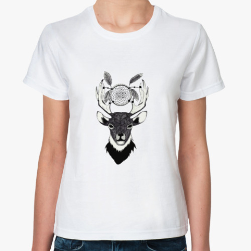 Классическая футболка Deer Dreamcatcher