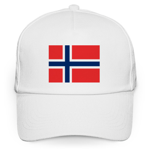 Кепка бейсболка Флаг Норвегия