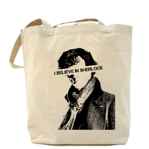Сумка шоппер Холщовая сумка Sherlock Blv