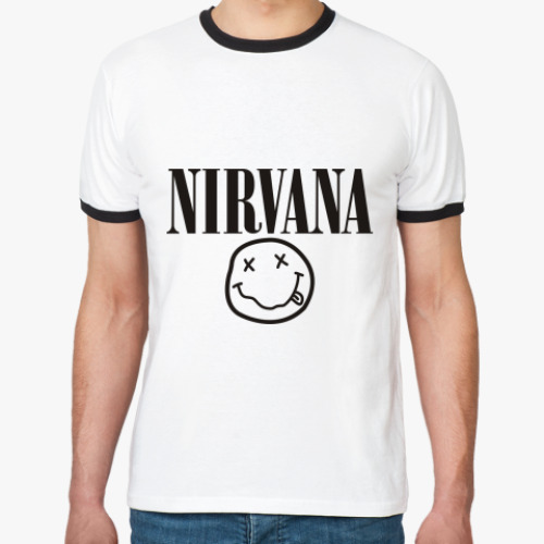 Футболка Ringer-T Nirvana