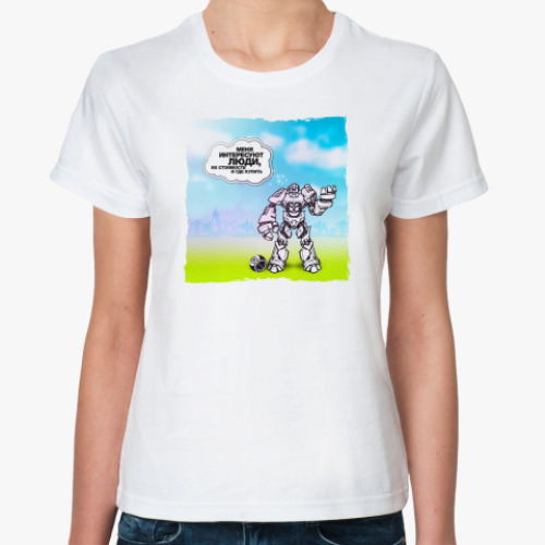 Классическая футболка ROBOT