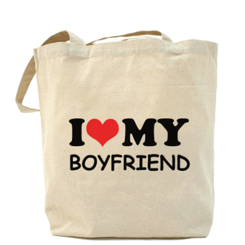 Сумка шоппер I love My Boyfriend