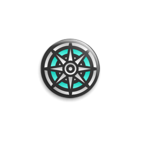 Значок 25мм Explorer Platinum 10000