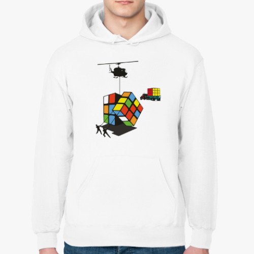 Толстовка худи Кубик Рубика | Rubiks Cube